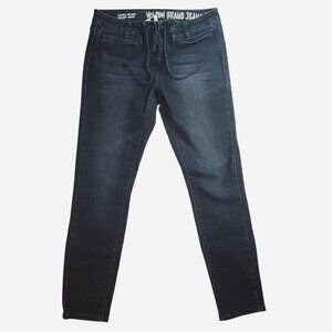 Volcom Super Stoned Skinny Ankle Jeans Size 7 - Classic Dark Wash